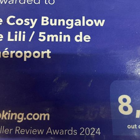 Le Cosy Bungalow de Lili / 5min de l'aéroport Les Abymes Extérieur photo